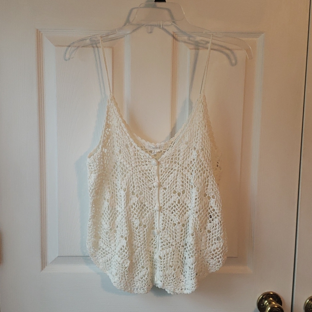 Knit tank top